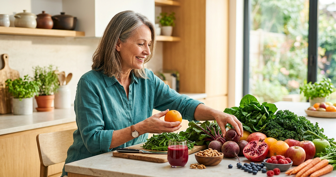 Mitochondrial Energy After 50: How Plant-Based Nitrates and Polyphenols Support Cellular Power