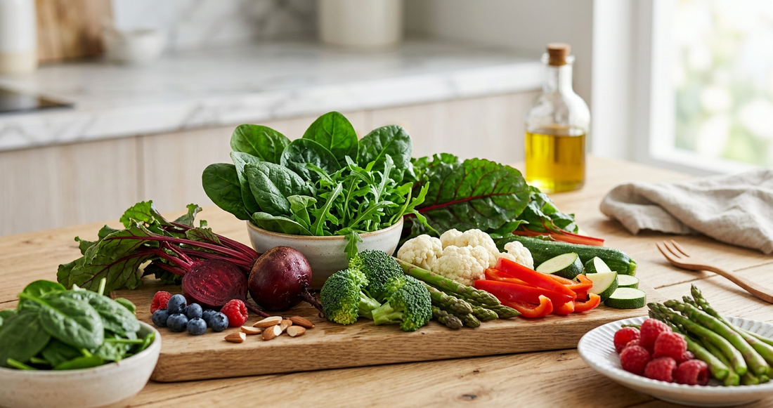 The Best Veggies for Energy: An Evidence-Based Guide to Nitrates, Polyphenols, and Low-Glycemic Fiber
