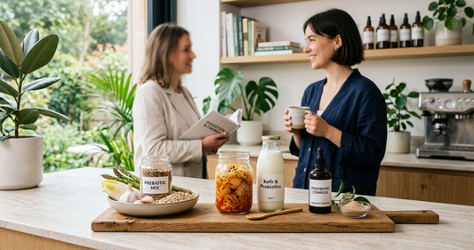 Prebiotics vs Probiotics vs Postbiotics: A Science-Backed Guide to Better Digestion and Steadier Energy